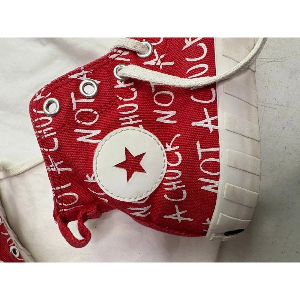 Converse Converse Untitled Hi 'Not A Chuck' University Red White size 2
